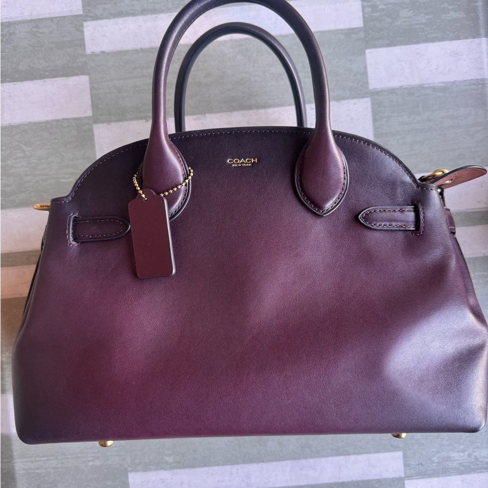 NEW Coach Empire 28 in Merlot - Picture 2 of 13
